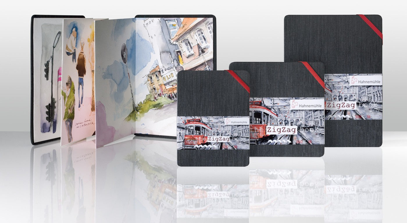 ZigZag Watercolor Book