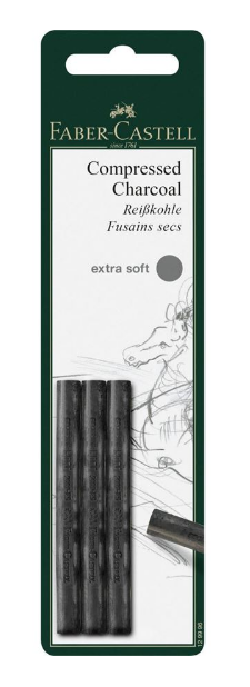 Faber Castell Pitt Compressed Charcoal Stick