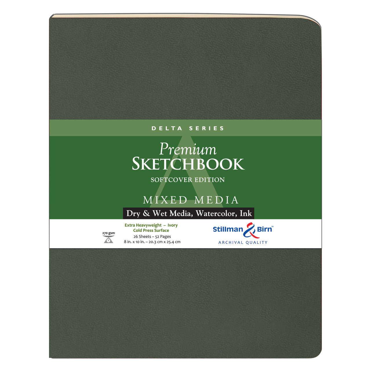 Delta Series Premium Soft-Cover Sketch Books