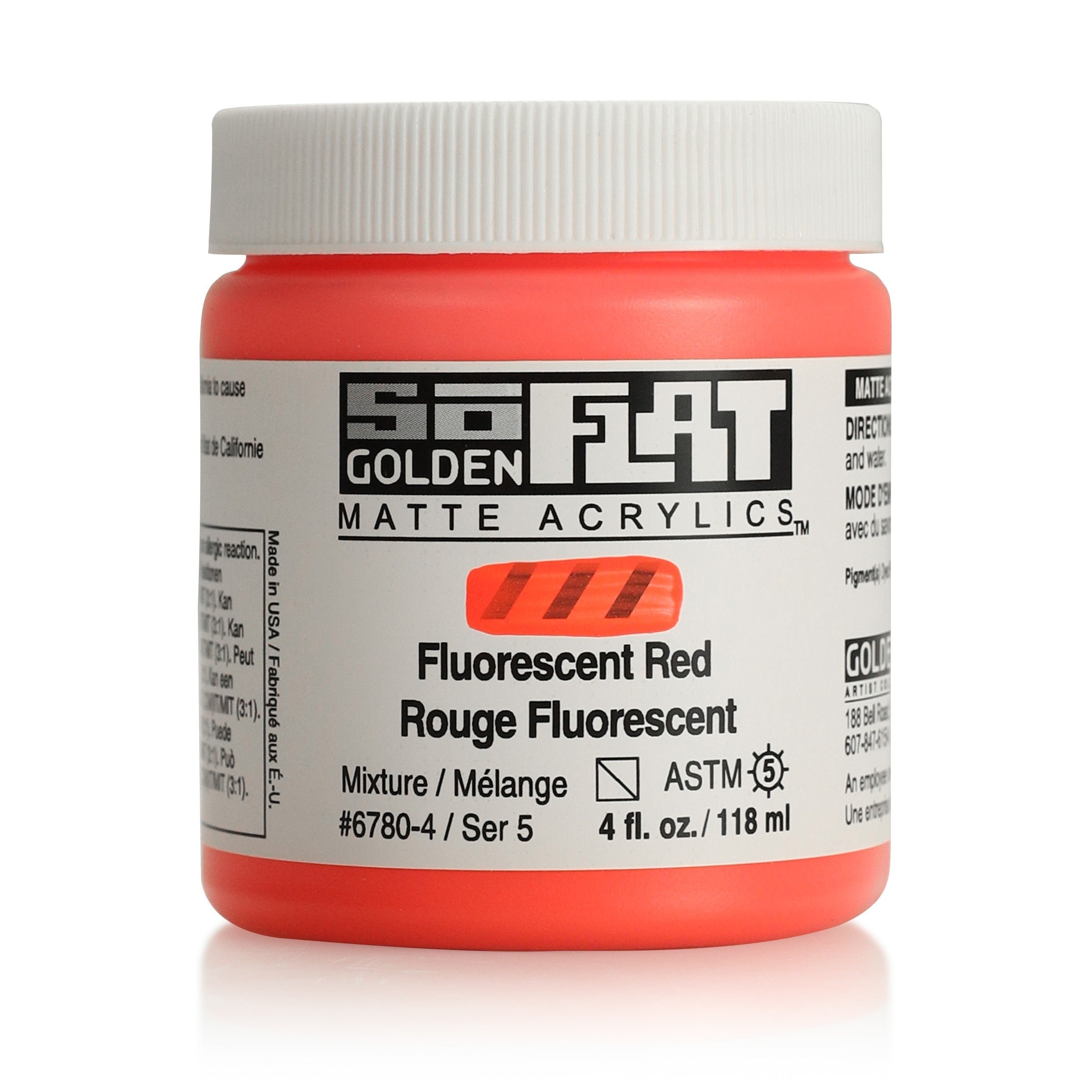 Golden SoFlat Matte Acrylic 4oz