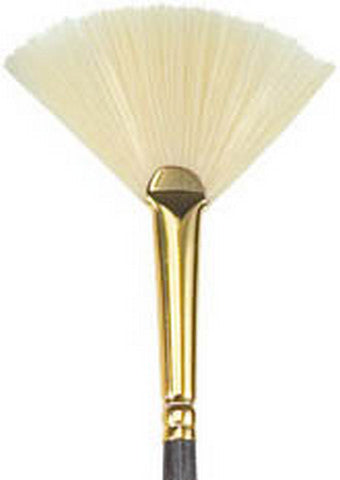 Princeton Brush Dakota Synthetic Hog Bristle Oil & Acrylic Brush, Fans