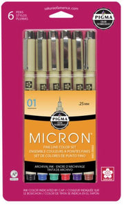 Pigma Micron Pen Sets - Colors