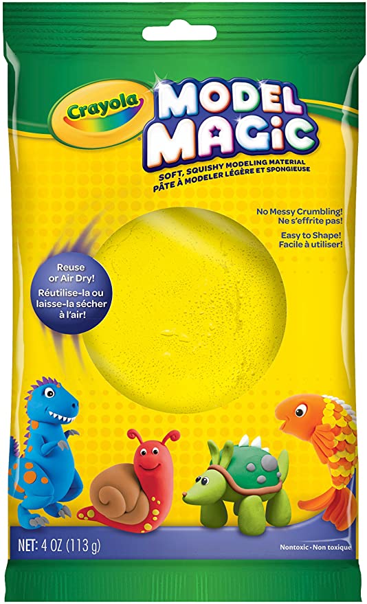 MODEL MAGIC 4oz PKG Yellow