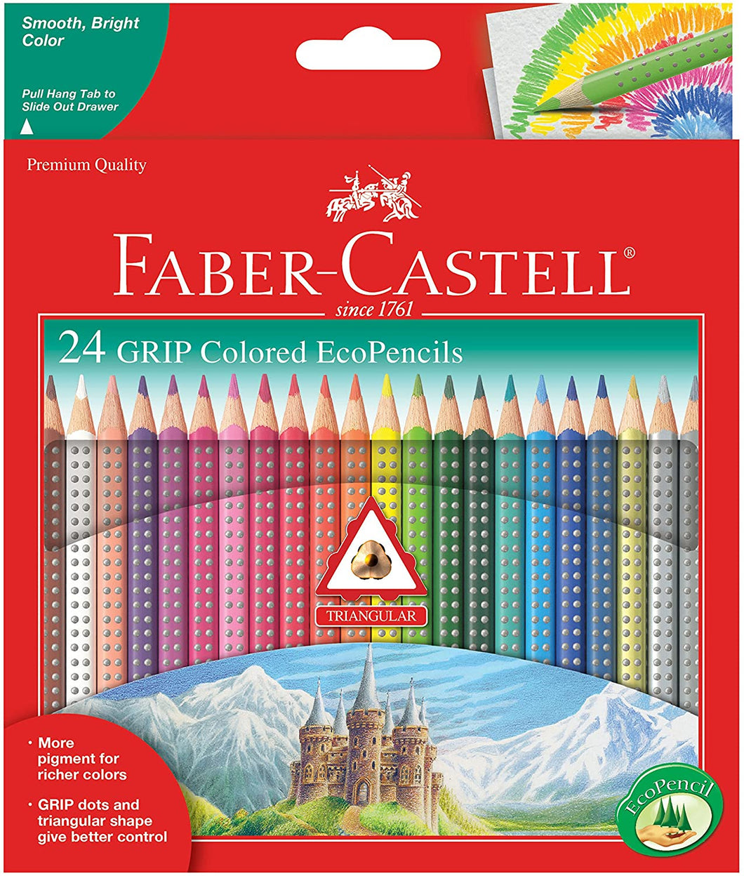 GRIP Colored Eco Pencils 24 Set