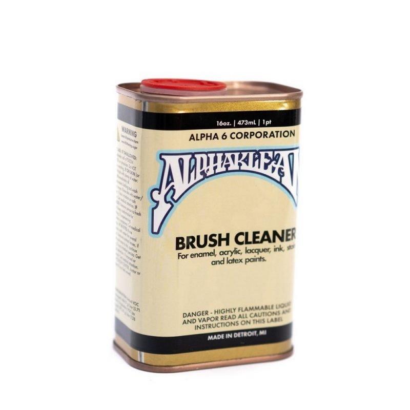 Alphaklean – Brush Cleaner – 16oz