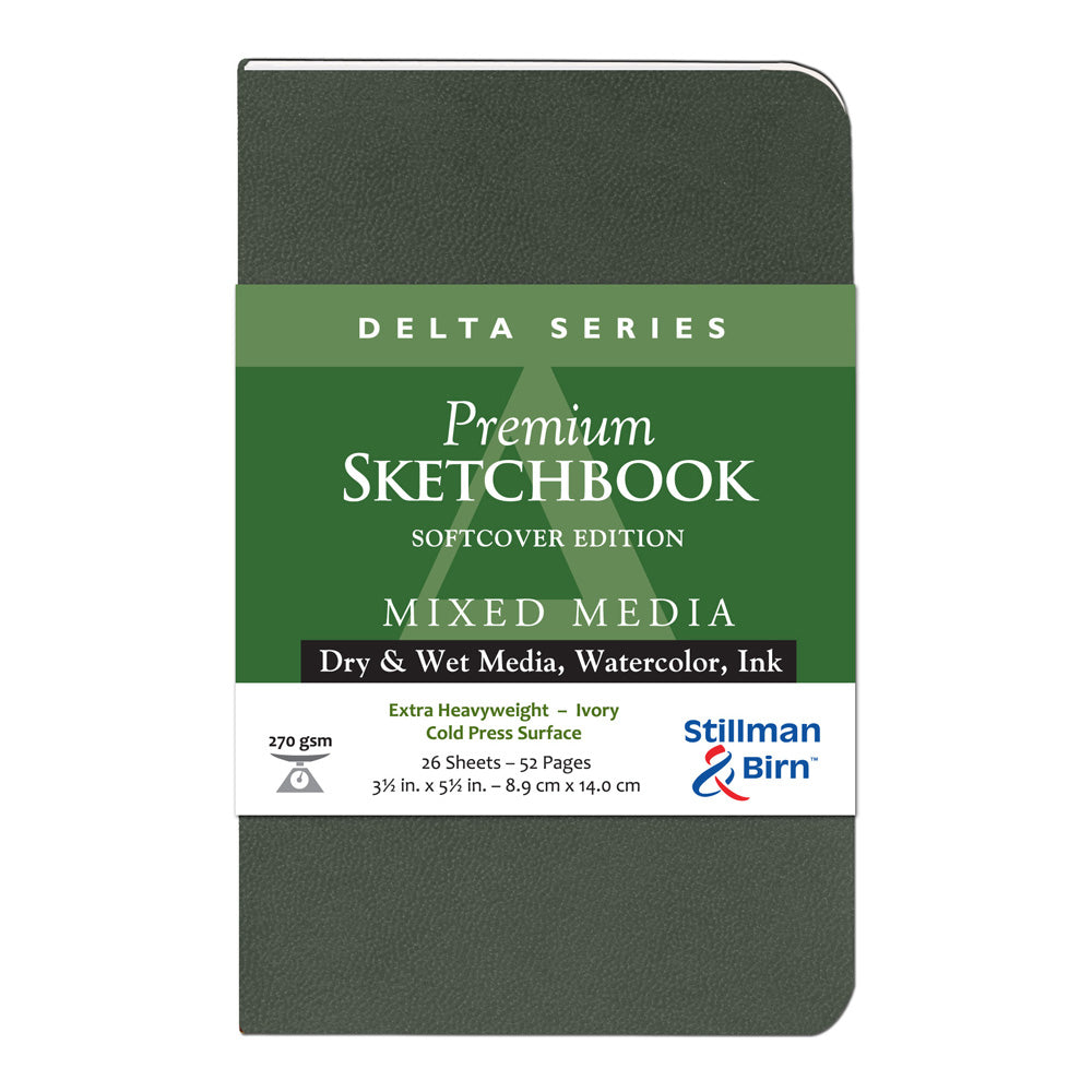 Delta Series Premium Soft-Cover Sketch Books