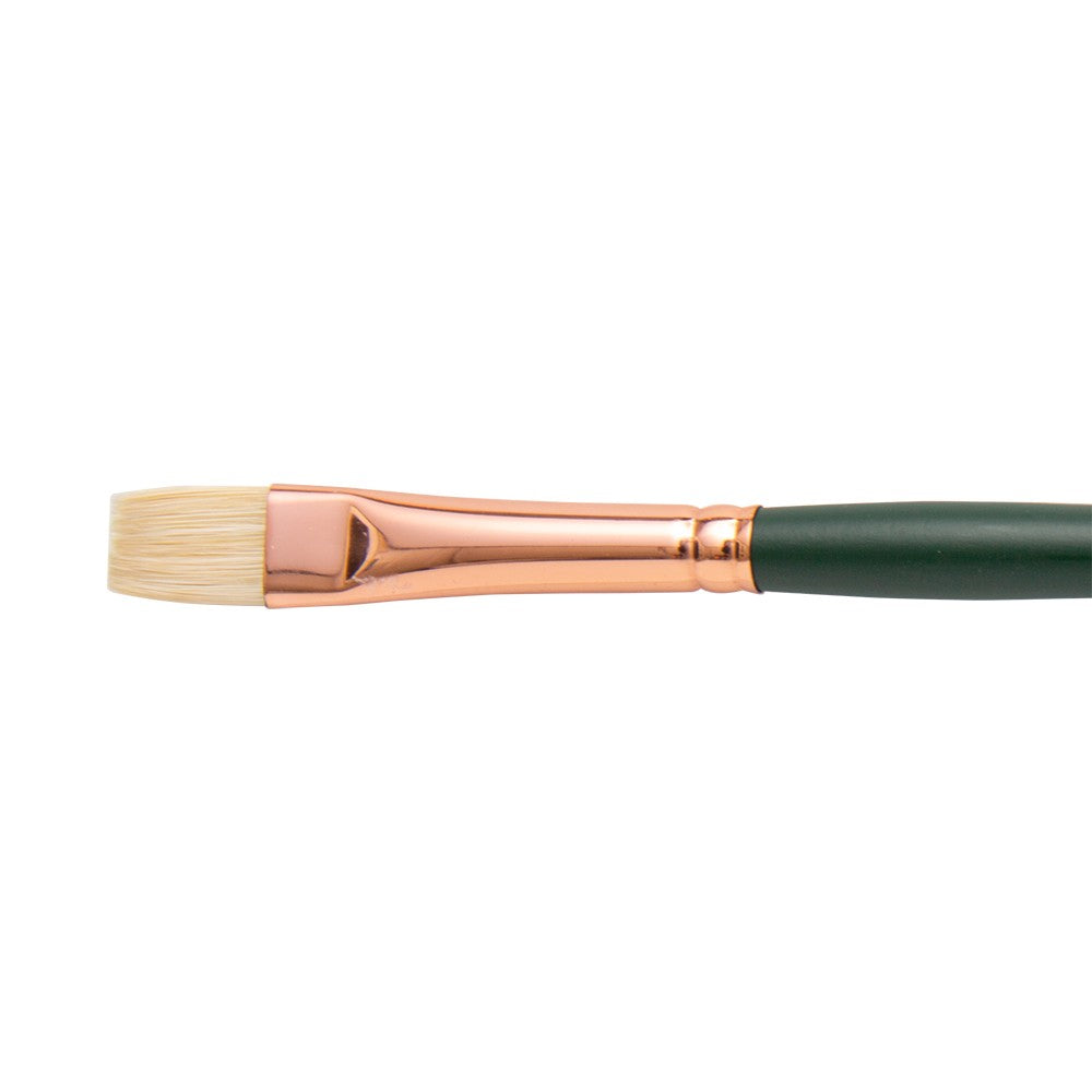 Silver Brush - Grand Prix Long Handle Hog Bristle Brushes - Bright 1002