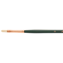 Load image into Gallery viewer, Silver Brush - Grand Prix Long Handle Hog Bristle Brushes - Filbert
