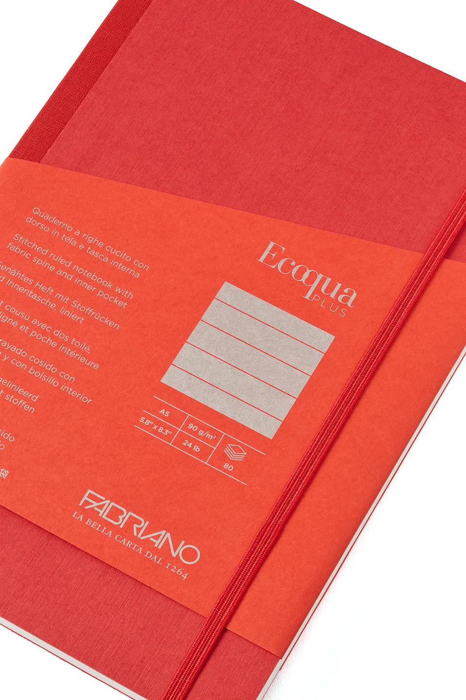Ecoqua+ Fabric-Bound Notebooks - 8.3" x 11.7" (A4)