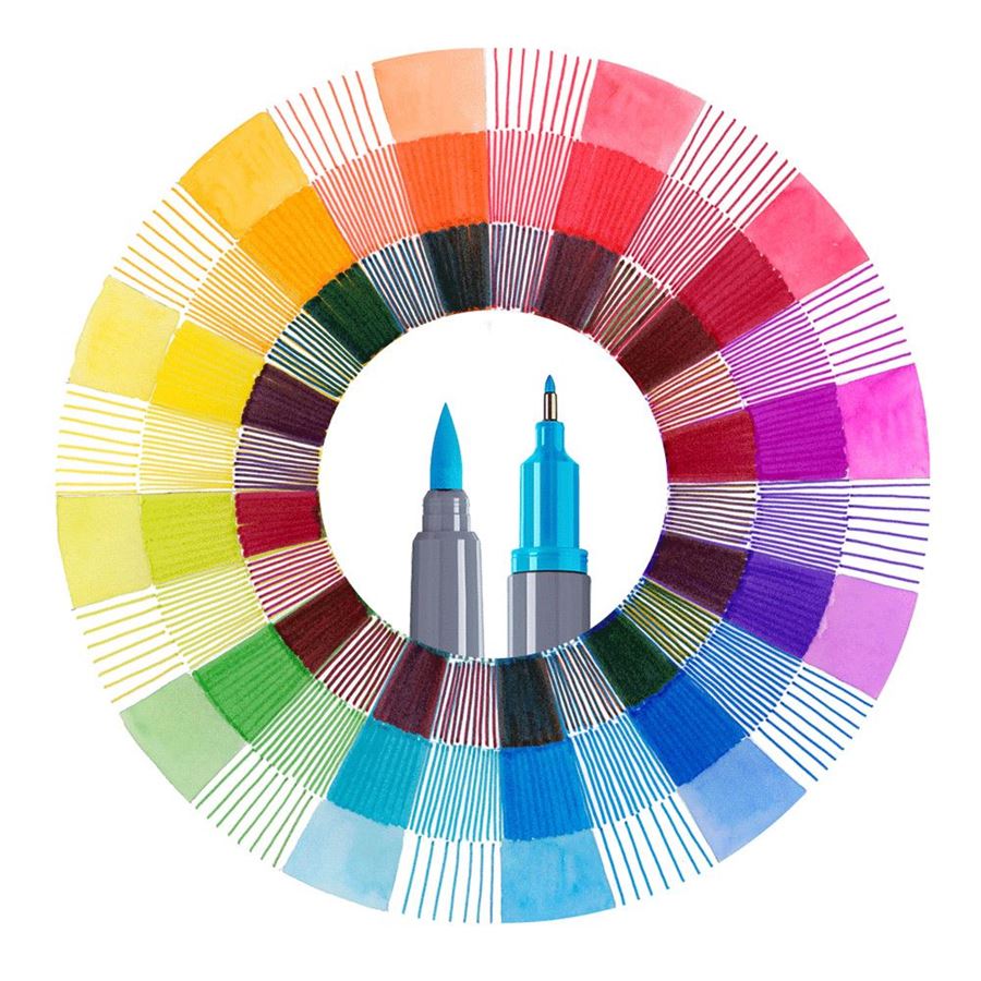 Open Stock Goldfaber Aqua Dual Markers