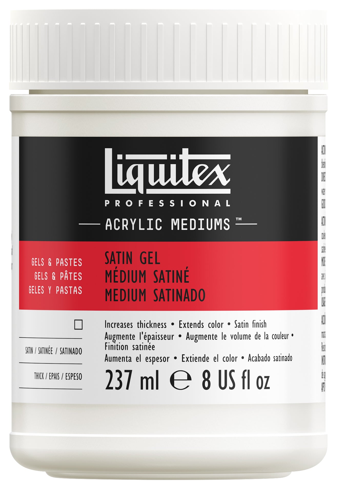 Liquitex Satin Gel Medium 8 oz.
