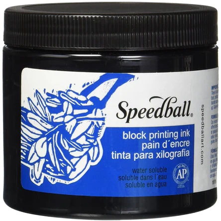Speedball Water Soluble Block Printing Ink 16oz