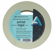 Load image into Gallery viewer, Art Alternatives Artist Tape, 1&quot; Wide x 60 yds, White
