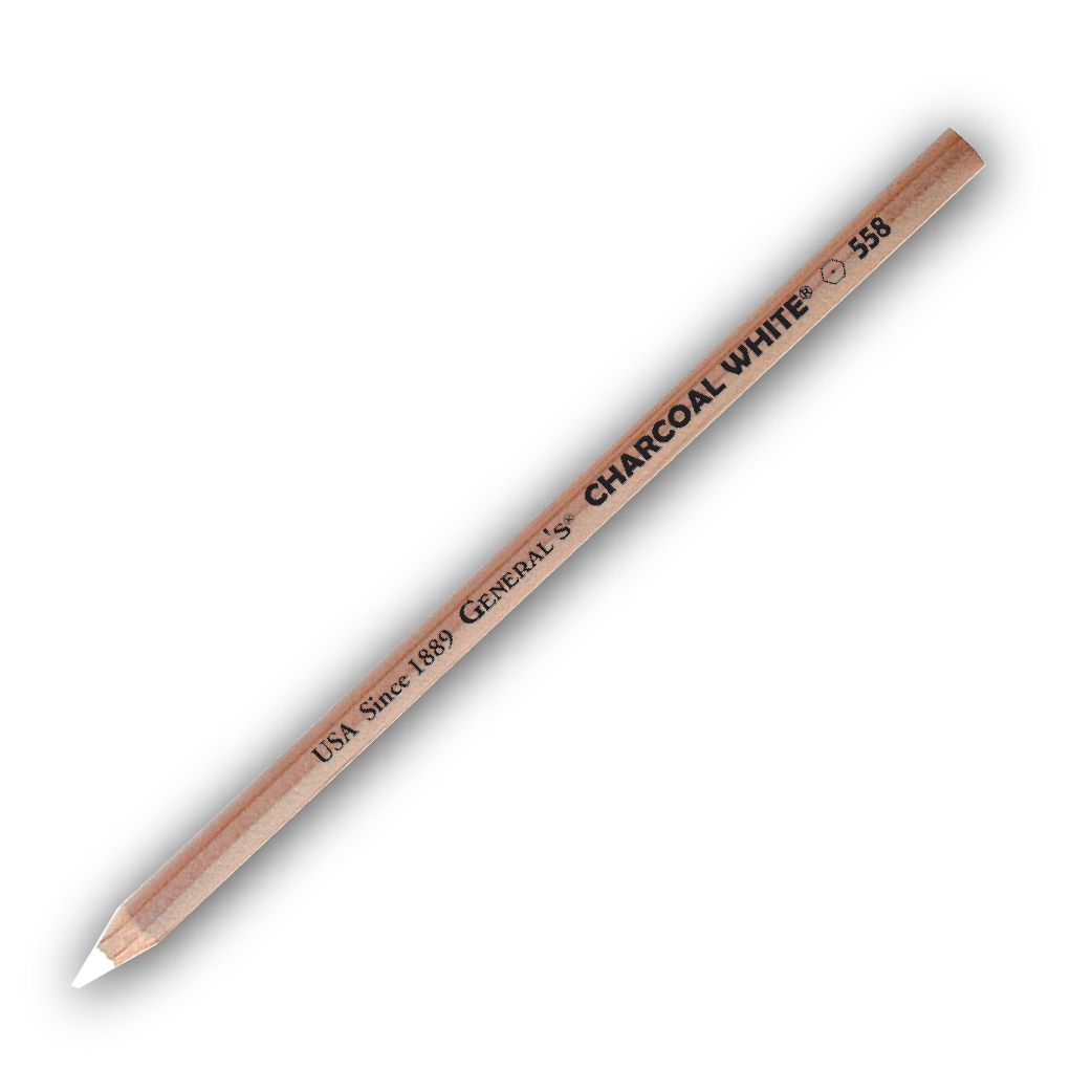 General Pencil Charcoal White Pencil