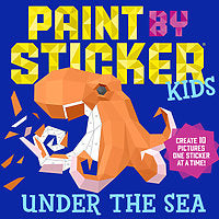 Paint by Sticker Kids Books, Under the Sea