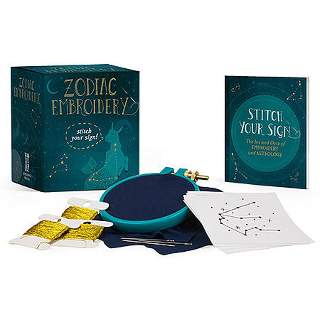 Zodiac Embroidery Kit Mini Edition
