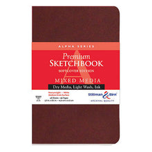 Load image into Gallery viewer, Alpha Series Premium Soft-Cover Sketch Books
