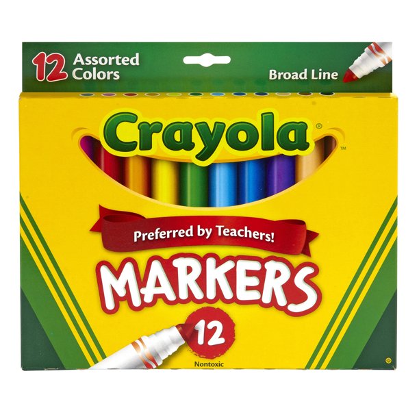 Crayola Broad Marker 12