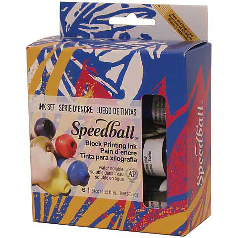 Water Soluable Block Ink Starter 6 set