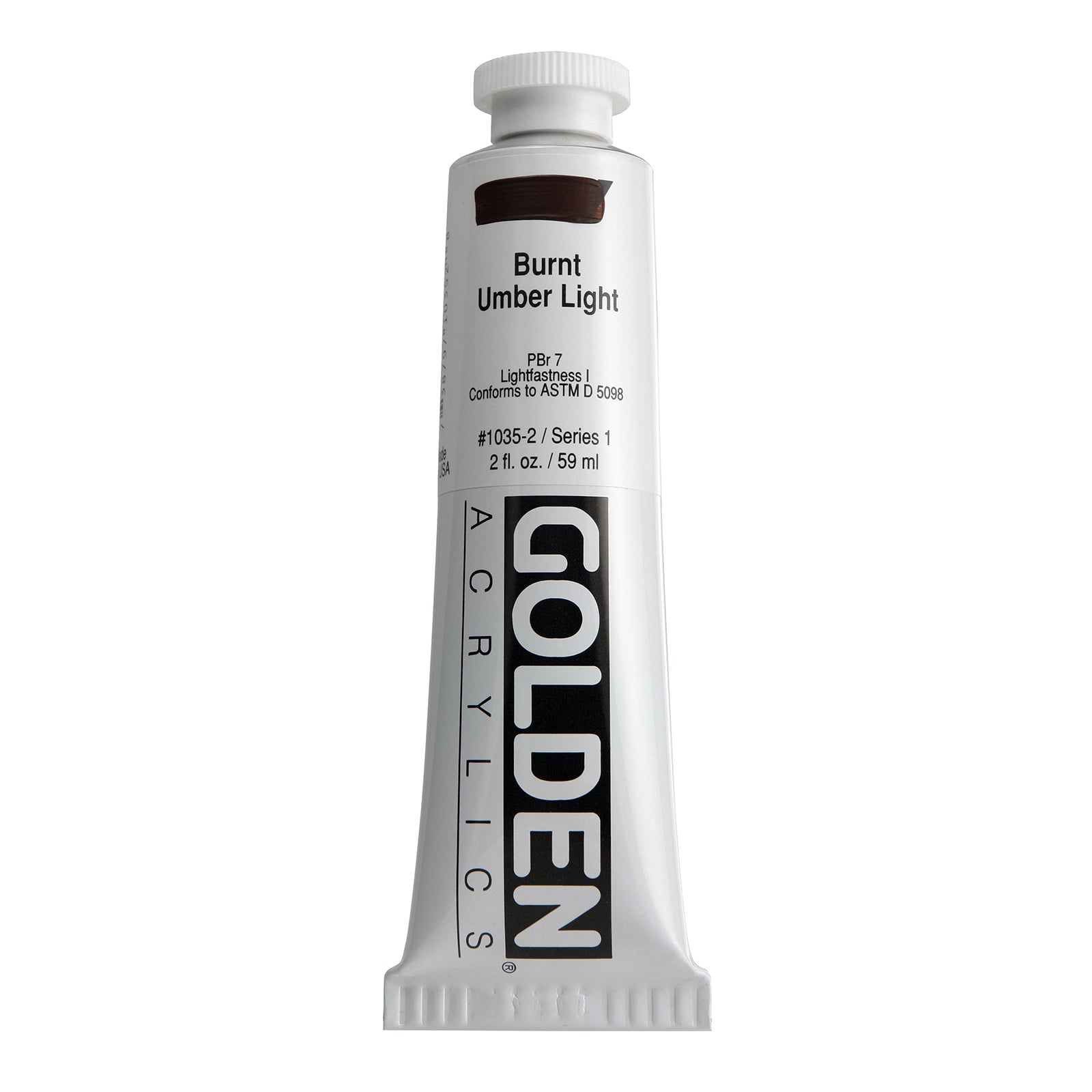 Golden Heavy Body Acrylic, 2 oz., Browns