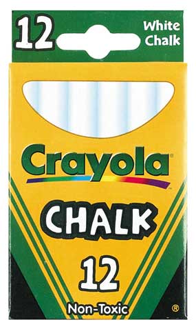 White CHALK STICKS