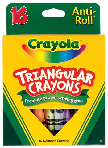 Triangular Crayon Set 16
