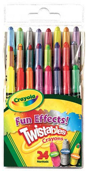 Crayola Fun Effects Twistables Crayon Set