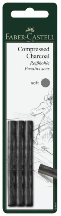 Faber Castell Pitt Compressed Charcoal Stick