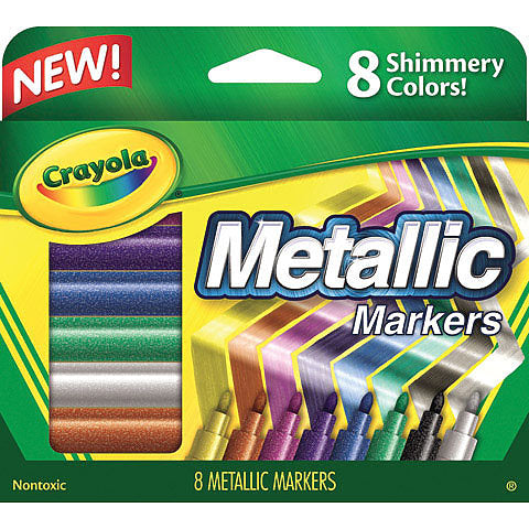 Crayola Metallic Marker 8 set