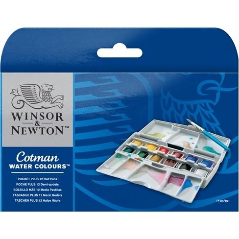 Winsor & Newton Cotman Watercolor Pocket Plus Set