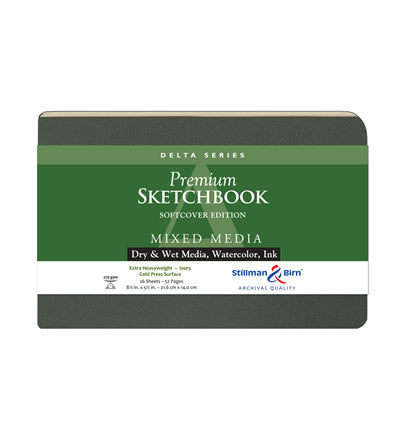 Delta Series Premium Soft-Cover Sketch Books