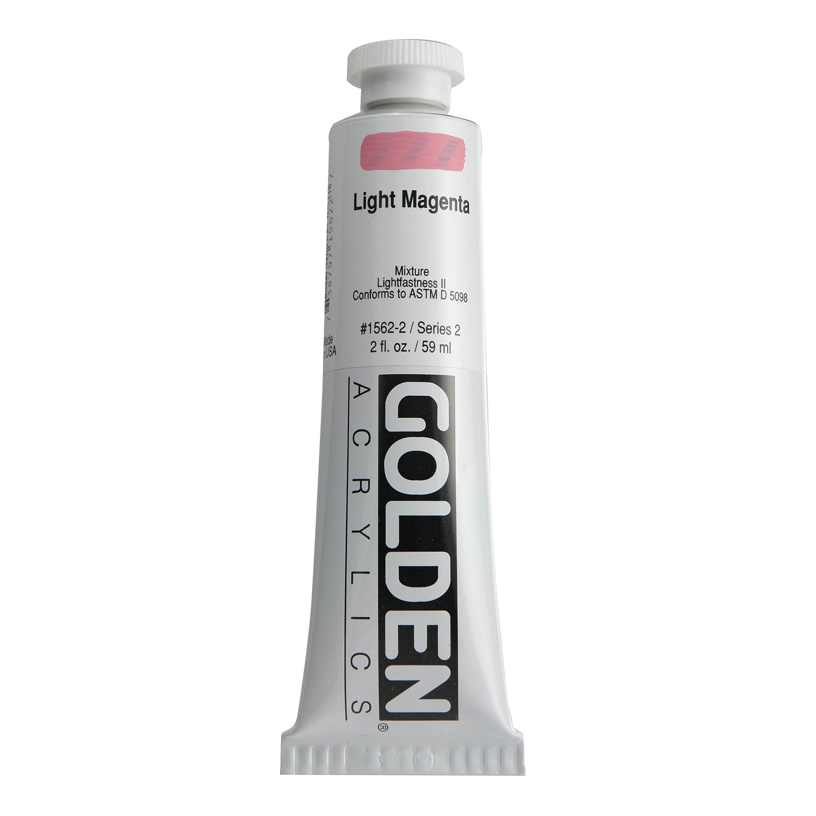 Golden Heavy Body Acrylic, 2 oz., Pinks