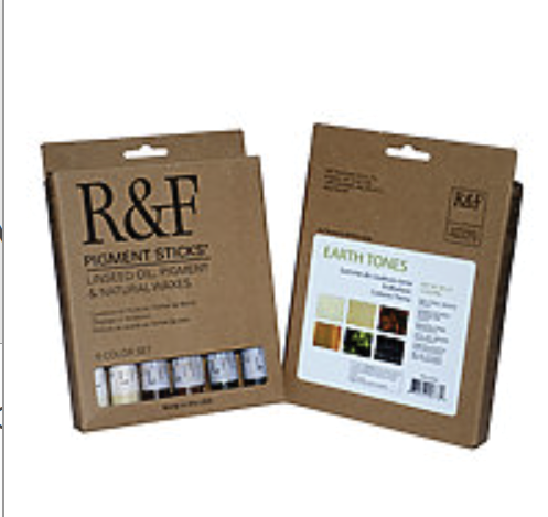 R&F Pigment Stick Sets and Drawing Oil Stick Sets