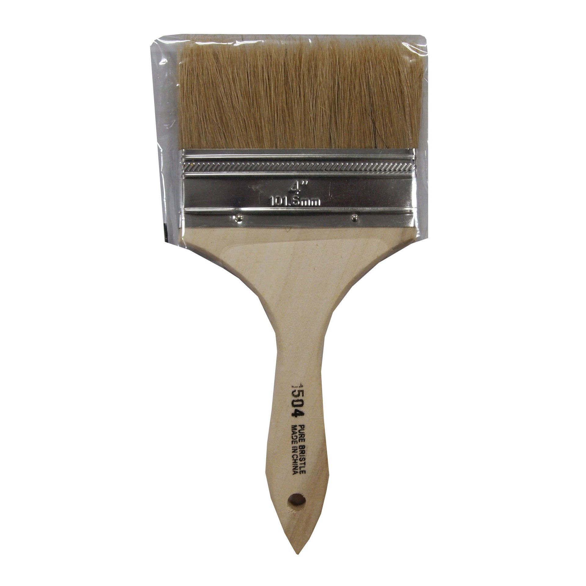 Linzer Brush Varnish & Chip Brush, White Bristle, 2