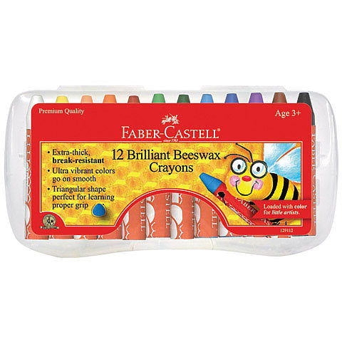 Jumbo Beeswax Crayons 12Set