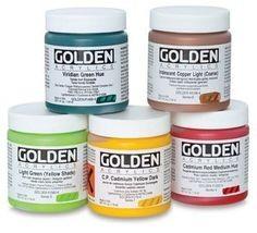 Golden Heavy Body Acrylics 8oz