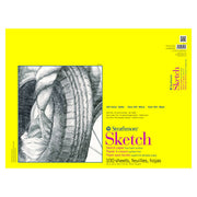 Strathmore Sketch Paper Pad, 300 Series, Spiral-Bound, 100 Sheets