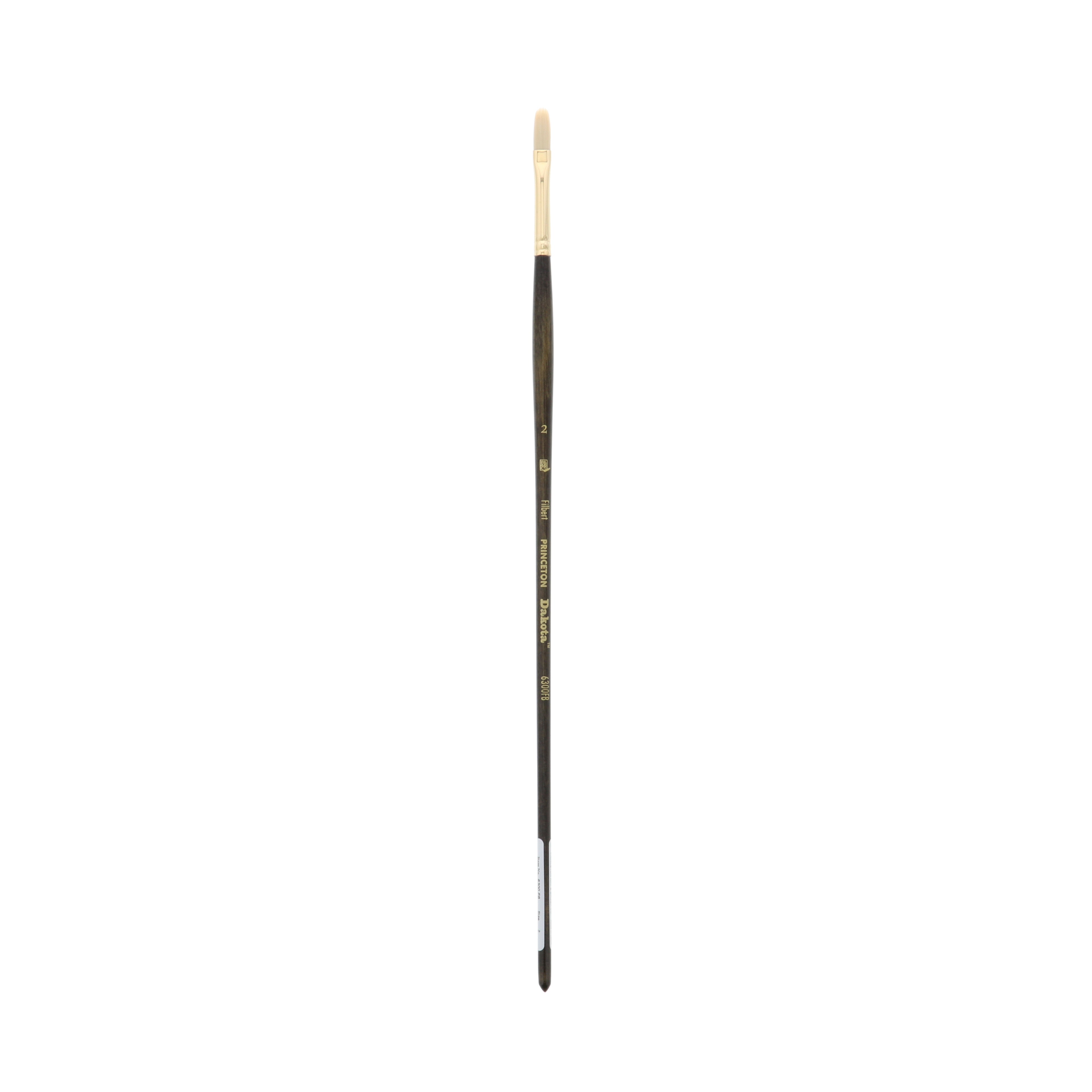 Princeton Brush Dakota Synthetic Hog Bristle Oil & Acrylic Brush, Filbert