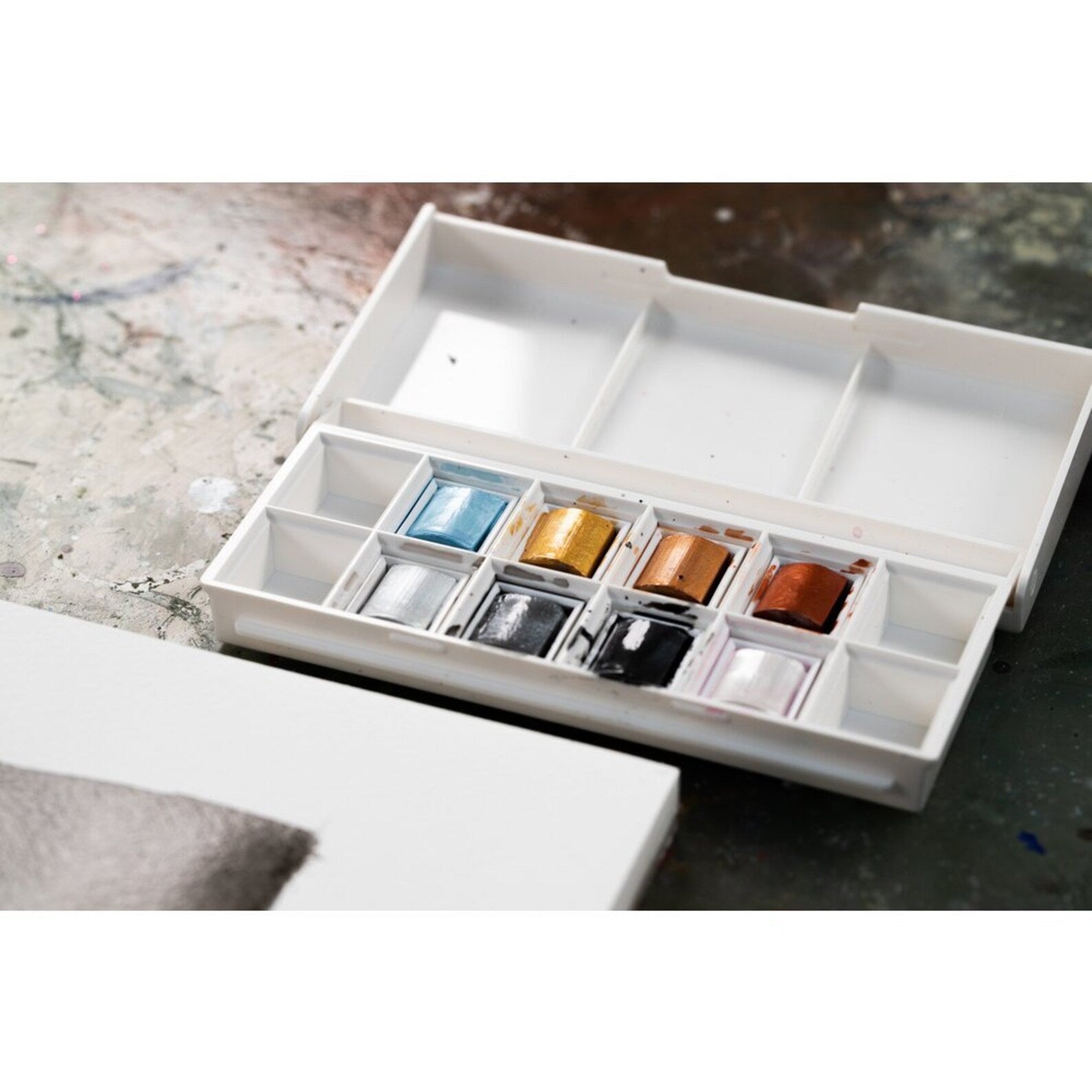 Winsor & Newton Cotman Watercolor Metallic Pocket Box