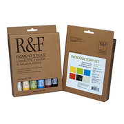 R&F Pigment Stick Sets and Drawing Oil Stick Sets