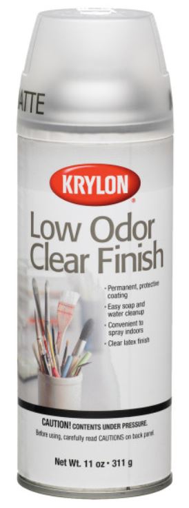 Low Odor Clear Matte 11oz