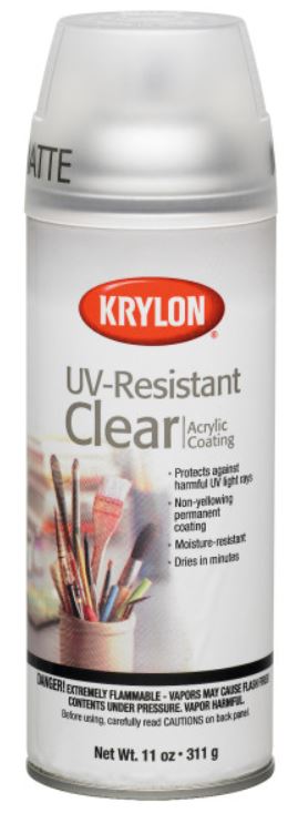 UV Resist Matt Spray 11oz