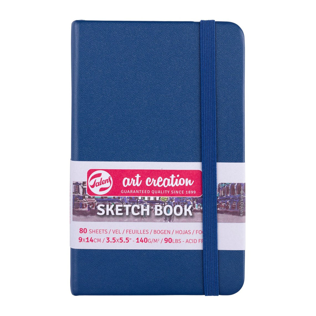 Royal Talens Art Creation Hardback Sketchbook 80 Sheets 9x 14cm Red 