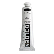 Golden Heavy Body Acrylic, 2 oz., Blacks