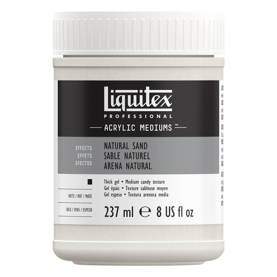 Liquitex Acrylic Texture Gel, 8 oz., Natural Sand