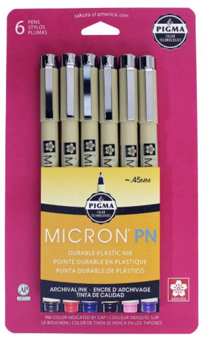 Sakura Pigma Plastic Nib Micron Sets