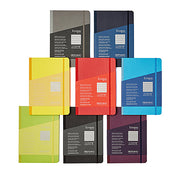 Ecoqua+ Fabric-Bound Notebooks - 5.8" x 8.3" (A5)