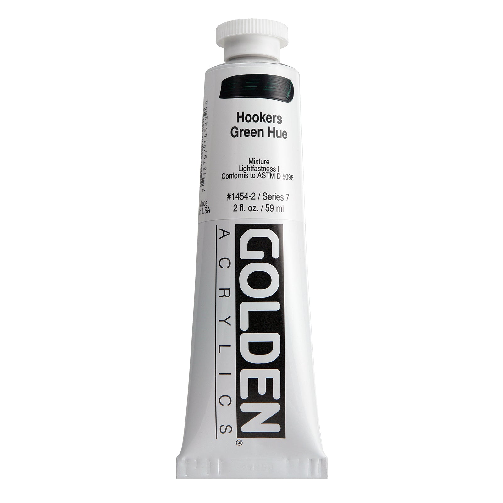 Golden Heavy Body Acrylic, 2 oz., Greens