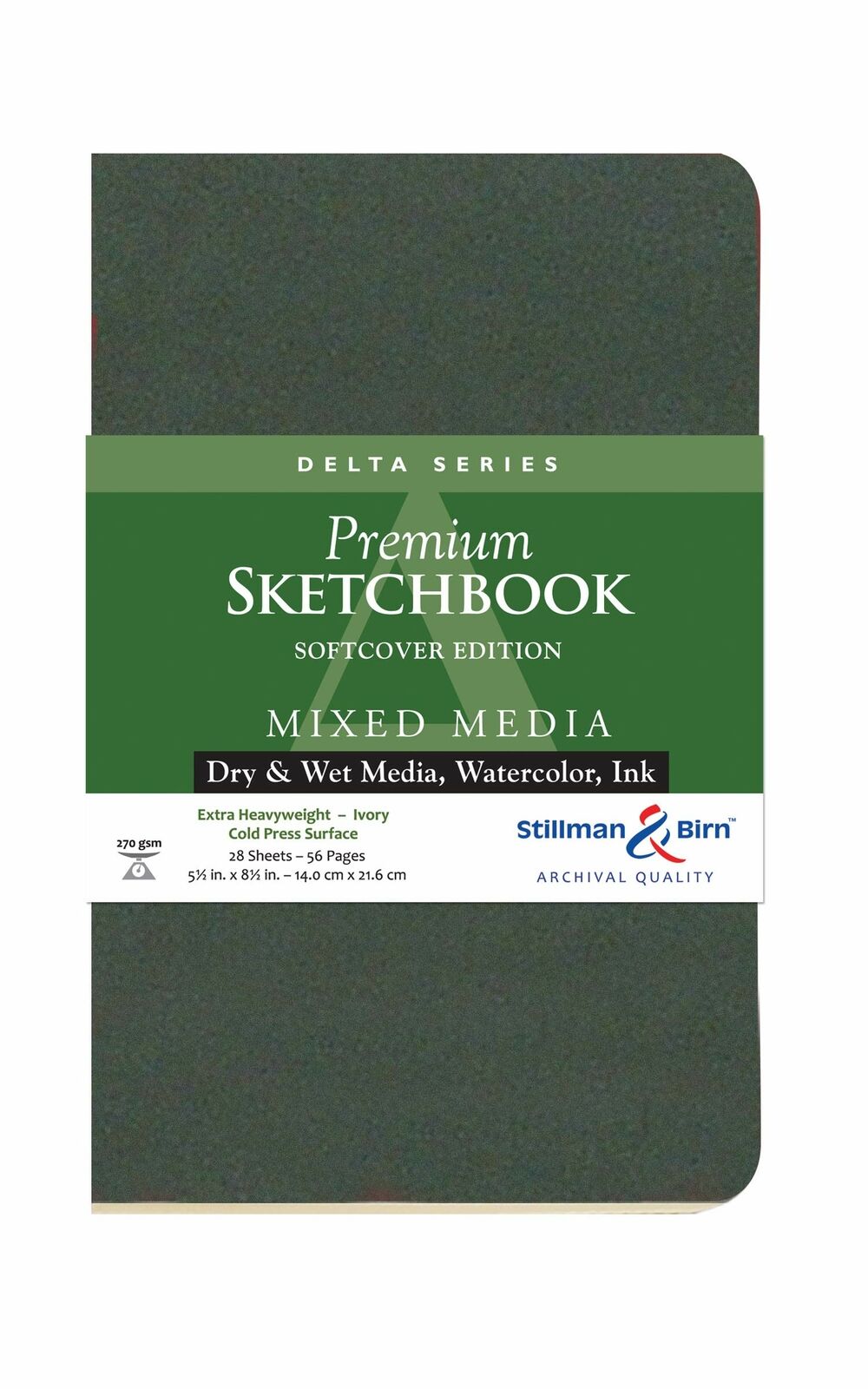 Delta Series Premium Soft-Cover Sketch Books