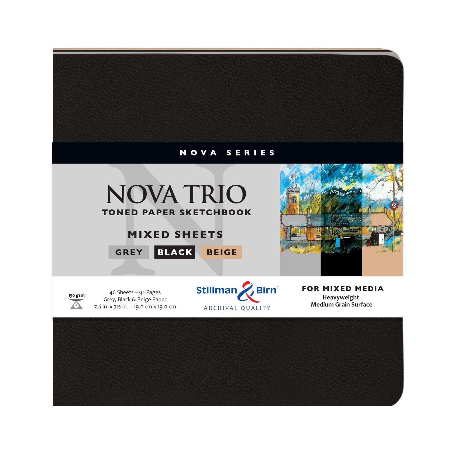 Nova Series Soft-Cover Toned Sketch Books
